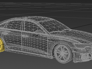 AUDI A6 2019 3D 模型