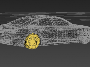 AUDI A6 2019 3D 模型