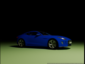 Jaguar F Type R 3D 模型