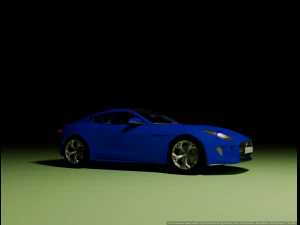 Jaguar F Type R 3D Model