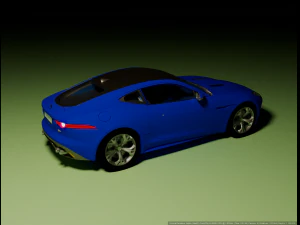 Jaguar F Type R 3D Model