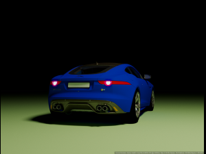Jaguar F Type R 3D 模型