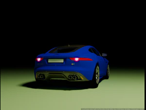 Jaguar F Type R 3D Model