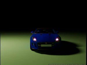 Jaguar F Type R 3D Model