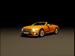 Bentley Continental GTC Model 3D