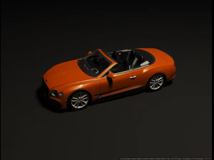 Bentley Continental GTC 3D Model