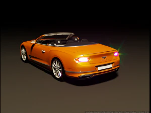 Bentley Continental GTC 3D Model
