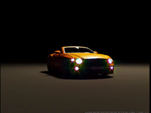 Bentley Continental GTC 3D Model