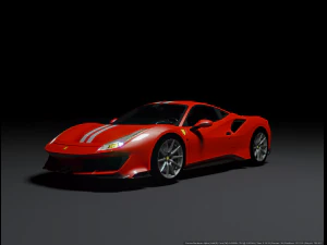 Ferrari488 Modello 3D