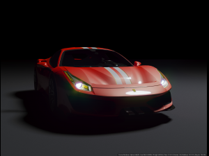 Ferrari 488 3D Model