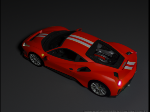 Ferrari 488 3D Model