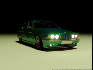 M5 E34 Modèle 3D