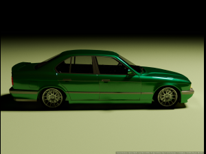 M5 E34 3D Model