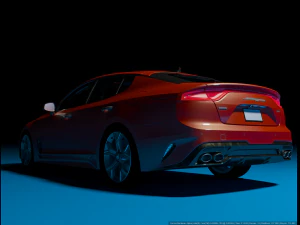 KIA Stinger 3D Model