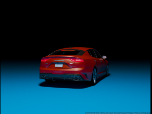 KIA Stinger 3D Model