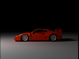 Ferrari F40 3D Модель