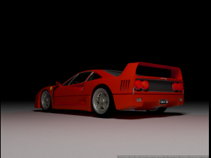 Ferrari F40 3D Модель