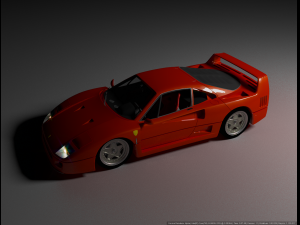 Ferrari F40 3D Модель