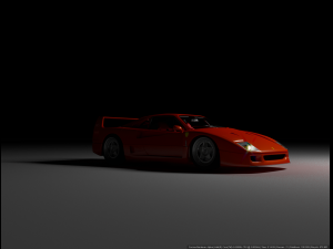 Ferrari F40 3D Модель