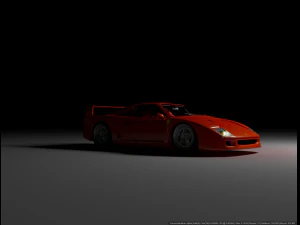 Ferrari F40 3D Model