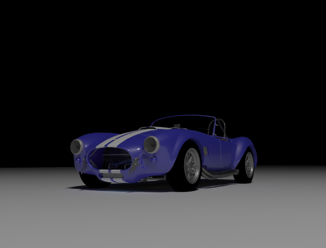 Shelby Cobra Model 3D .c4d .max .obj .3ds .fbx .stl .blend 