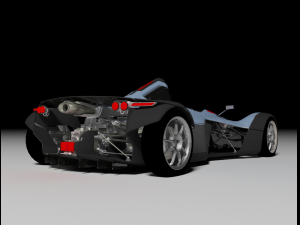 BAC MONO 3D 模型