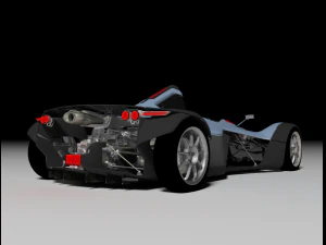 BAC MONO Modello 3D