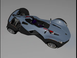 BAC MONO 3D Model
