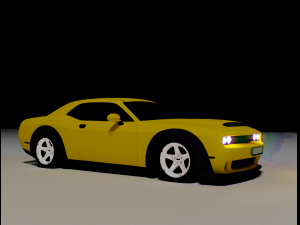 Challenger SRT Demon Modelo 3D