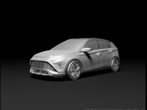 Huyndai Bayon 3D Model