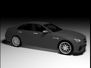 Mercedes Benz C63S Modelo 3D