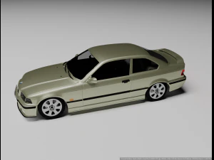 M3 E36 3D Model
