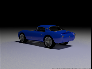 Maserati Pininfarina Berlinetta 3D Model