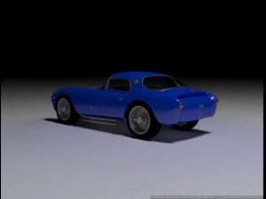 Maserati Pininfarina Berlinetta 3D Model