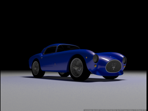 Maserati Pininfarina Berlinetta 3D Model