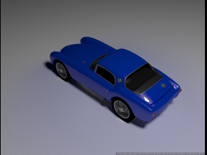 Maserati Pininfarina Berlinetta 3D Model