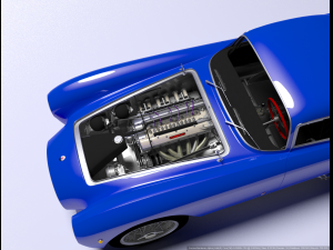 Maserati Pininfarina Berlinetta 3D Model