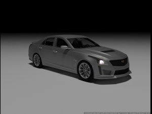 Cadillac CTS V 3D Model