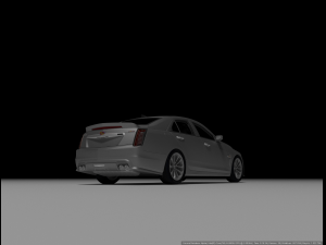 Cadillac CTS V Model 3D