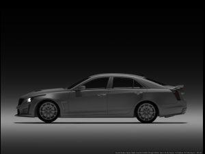 Cadillac CTS V Model 3D