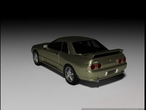 Nissan Skyline GTR R32 3D Model