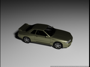 Nissan Skyline GTR R32 3D Model