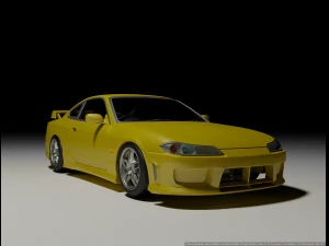 Nissan Silvia S15 3D Model