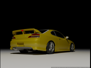Nissan Silvia S15 3D Модель