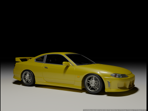 Nissan Silvia S15 3D Модель
