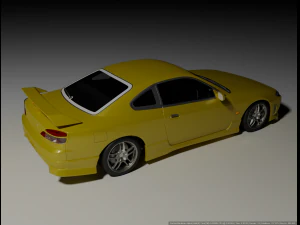 Nissan Silvia S15 3D Model