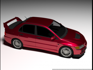 Mitsubishi Lancer Evolution 3Dモデル
