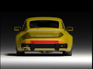 Porsche 911 Turbo S 3D Модель