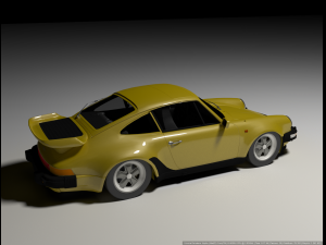 Porsche 911 Turbo S 3D Модель