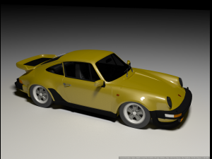 Porsche 911 Turbo S 3D Модель